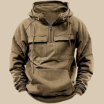 Leather Hoodie Jacket
