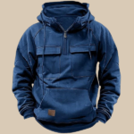 Leather Hoodie Jacket