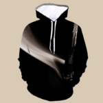 Men's Pullover Hoodie Sweatshirt Graphic Hooded Daily Casual Basic Hoodies Sweatshirts Long Sleeve Black