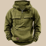 Leather Hoodie Jacket