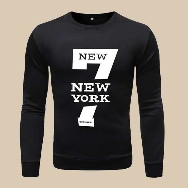 imgi_2_fee1cecdf2da1b327a3e027fc22bd62c Men's Casual Print Letter New York Sweat Sets Sports Suit Tracksuit 2Pcs - Image 1